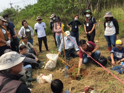 321世界森林日《推動大肚山原生林復育，樹島及防火帶設置》